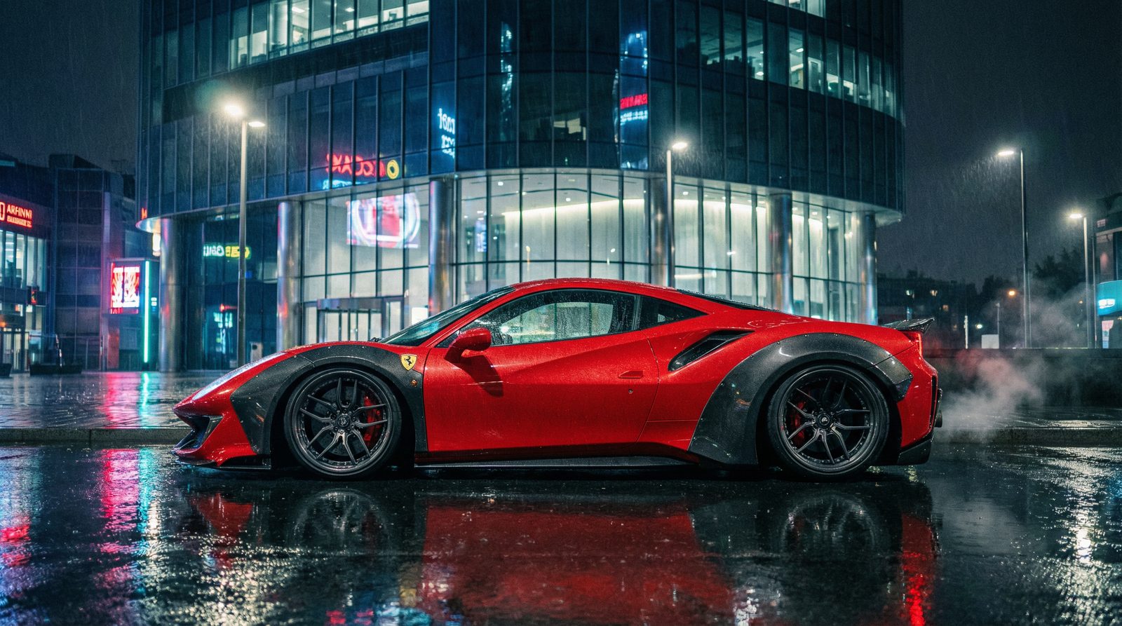 福利姬法拉利改装视频