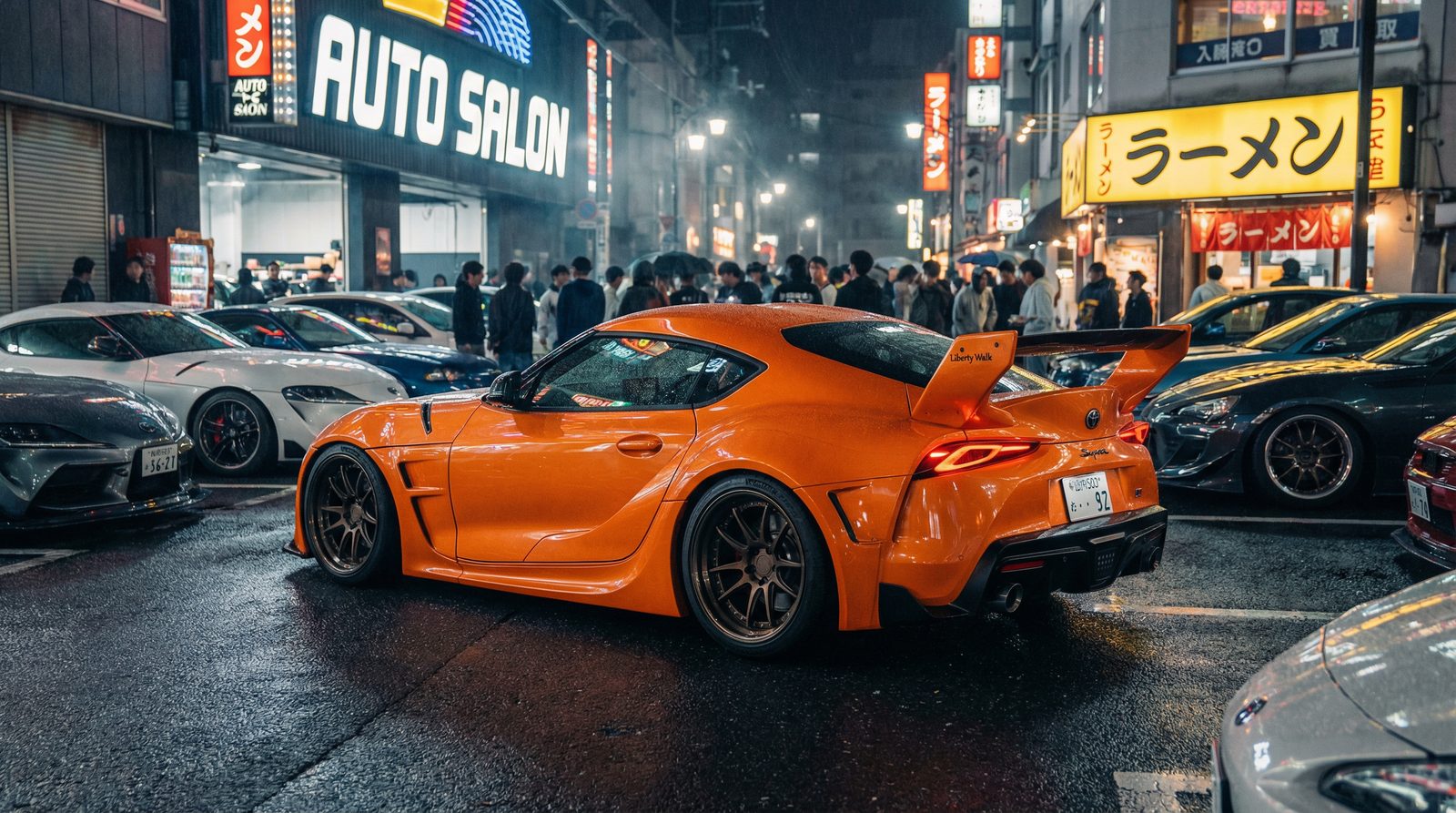 福利姬丰田Supra改装视频